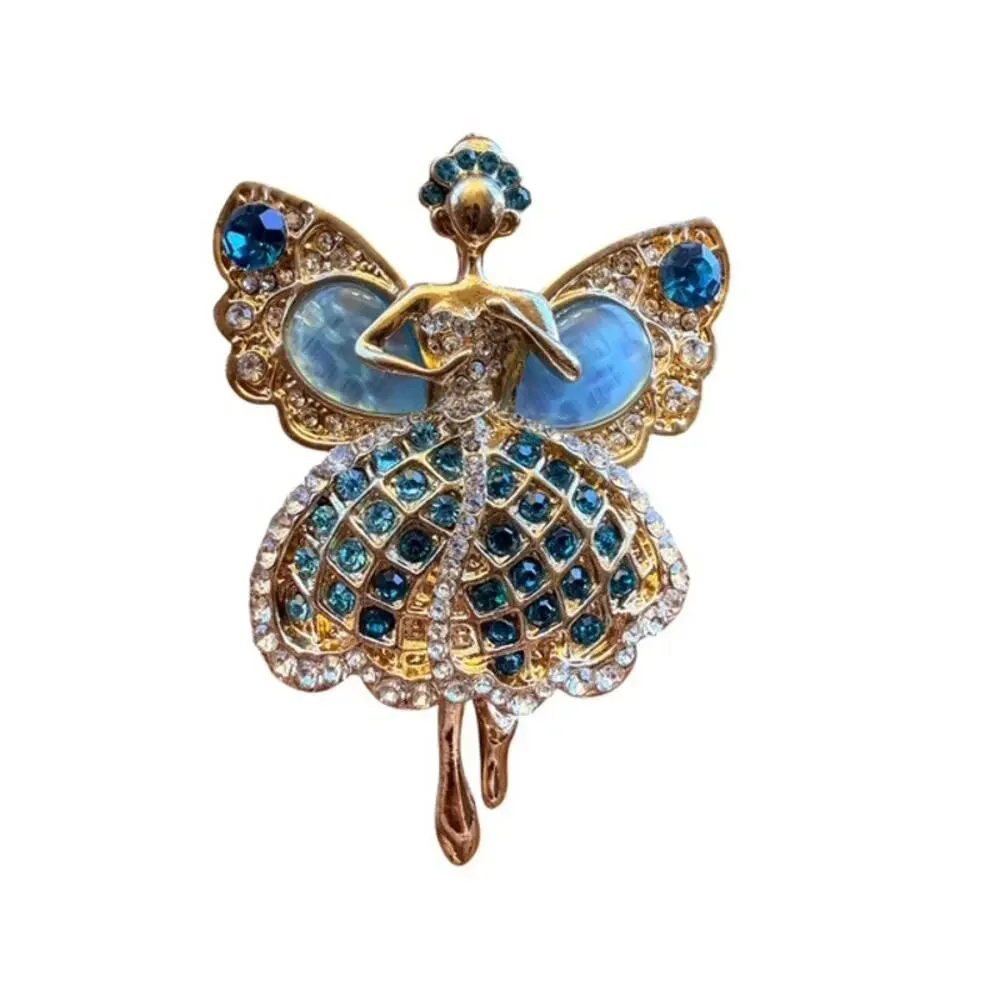 Moonbeam Ballerina Fairy Brooch / Necklace Charm